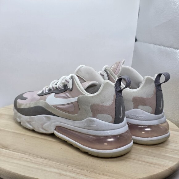 Womens Size 7 - Nike Air Max 270 React Running Pink White C13899-500 - Picture 7 of 9